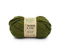 Lion Brand Yarn Wool-Ease T&Q - Filato riciclato, colore: verde oliva
