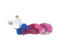 Lion Brand Yarn WoolEase Hand Dyed Yarn Berry Cobbler