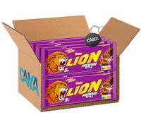 Lion Brownie Style Snack Size Barrette con Wafer con Ripieno al Gusto Brownie Confezione da 5 Barrette, 150g [CAIYA® BOX da 8 Confezioni]