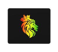 Lion Crown Tappetino Scrivania Piccolo Mouse Pad Morbido Tappetino per Mouse for Gaming Computer Ufficio 25X30Cm