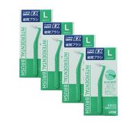 LION DENT.EX Spazzolino Interdentale 4 Pezzi × 4 L Taglia Green Dental Picks