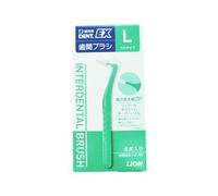 LION DENT.EX Spazzolino Interdentale 4 Pezzi Taglia L Verde Nuove Plettri Den...