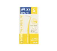 LION DENT.EX Spazzolino Interdentale 4 Pezzi Taglia S Giallo Nuovo Plettri De...