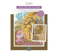 Lion Jesus: Lion of Judah: A Coloring and Collage Activity Book