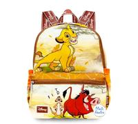 Set mini zaino per bambini con motivo Re Leone, con zaino Simba da 33 cm con tasca frontale e borraccia | Disney Lion King Zaino borsa, Simba Mini Zaino, Lion King Mini Backpack, Zaino Re Leone, Zaino