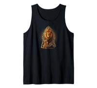 Lion Mirror Reflection Cat Kitty Ego Self Steam Canotta