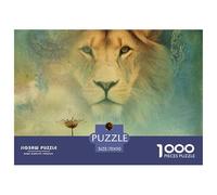 Lion Puzzle 1000 Pezzi Per Adulti Idea Regalo Uomo E Donna Immagine Dipinta, Intrattenimento Creativo Puzzle Classico Per Adulti E Bambini Dai 14 Anni70x50cm/1000pcs