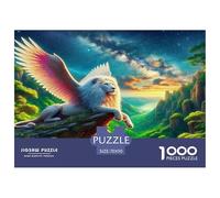 Lion Puzzle De 1000 Pièces Pour Adultes Et Enfants Dès 14 Ans Jeu De Patience Et De Réflexion Divertissement Créatif Cadeau Classiques Décoration De La Maison 70x50cm/1000pcs