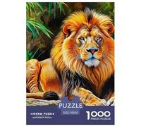 Lion Puzzle Di Qualità Superiore Per Serate Tranquille, Integra Pet E Combina Pazienza Focus Mentale E Piacere Duraturo Durante L’assemblaggio 70x50cm/1000pcs