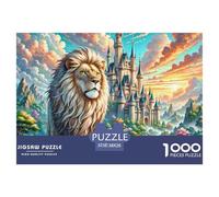 Lion1000 Piece Jigsaw Puzzle for Adults Educational Games Fun And Challenging Home Decors Great Gift Idea38x26cm/1000pcs
