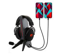 Lioncast® Supporto per cuffie da gioco RGB - Elegante illuminazione RGB - Robusto accessorio per PC Gamer