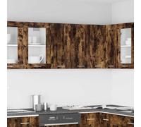 Lione - Armadietto da cucina moderno in legno di quercia con molto spazio e design elegante, 60 x 31 x 60 cm, in legno