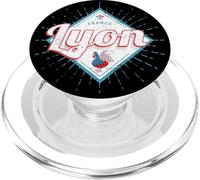 Lione Città Francia Retro Gallo Souvenir vintage PopSockets PopGrip per MagSafe