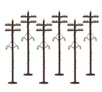 Lionel 6-37995 Scale Telephone Poles Lighted, 6-37995