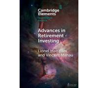 Lionel Martellini Vincent Milhau Advances in Retirement Investing (Tascabile)