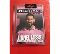 Lionel Messi Leaf 2023 New Flash Inter Miami /1309 NF-LM1 Mint Card No Panini