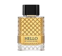 Lionel Richie Hello for Men - Eau de Cologne per lui, classica ma avventurosa, seducente e seducente, miscela di fougère rinfrescante con note calde e ambrate, fragranza intensa e di lunga durata, 100