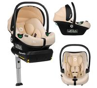 LIONELO Astrid i-Size Set Seggiolino Auto Ovetto con Base ISOFIX 40-87 cm