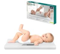 LIONELO BABYBALANCE bilancia elettronica per neonati, bilancia pesa neonati fino a 20kg, ampio display, funzione di tara, memorizzazione dell'ultima misurazione, pesatura precisa con incrementi di 5 g