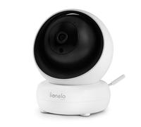 lionelo Babyline 8.3 - Babymonitor elettronico con fotocamera Full HD a 360°, schermo da 5", portata 200 m, comunicazione bidirezionale, ninna ninna suoni, batteria 8 ore, modalità notturna, sensore