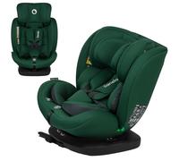 Lionelo Bastiaan i-Size Seggiolino Auto Evolutivo 4-in-1 per bambini 0-12 Anni (40-150 cm) ISOFIX, 21 Regolazioni, Girevole 360° Protezione Laterale (I-SIZE, Verde)
