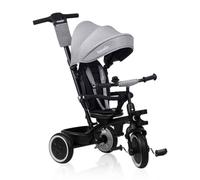 LIONELO Berry triciclo e passeggino multifunzione da 9 mesi a 5 anni fino a 25 kg, ruote in poliuretano di grandi dimensioni, sedile girevole a 360°, montaggio senza attrezzi