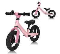 LIONELO Bicicletta Senza Pedali TONI Per Bambini da 18 mesi a 30 kg, Ruote in Gomma PU da 25 cm, Poggiapiedi Cestino Sella e Manubrio Regolabili, Impugnatura Antiscivolo, Leggero 2,3 kg, Campanello