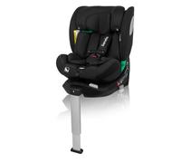 LIONELO BRAAM AIR i-Size Seggiolino per auto girevole 360o, 0-36 kg, gruppo 0 1 2 3, montaggio in direzione di marcia e indietro, ISOFIX+base di stabilizzazione, poggiatesta e schienale regolabili,
