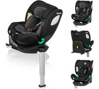 Lionelo Seggiolino Auto 0-36 Kg Isofix / 0M - 12 Anni / 40-150 cm / Gruppo 0+/1/2/3 Girevole a 360 colore Carbone - Braam i-Size