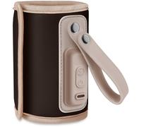 LIONELO Thermup Go Scaldabiberon portatile per mantenere la temperatura, Alimentato tramite il cavo USB Mantenere temperatura di latte e pappe neonato, Scaldabiberon auto, Senza BPA Piccolo e leggero