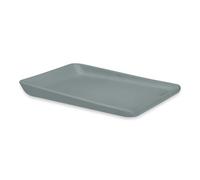 LIONELO Fasciatoio Neonato MEGS 50×70 cm Materassino Fasciatoio in Schiuma PU, Morbido Caldo al Tatto, Impermeabile, Antiscivolo, con Bordi Rialzati per Comfort e Sicurezza, Portatile (Grigio)