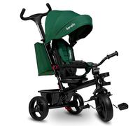 Lionelo Haari 2 in 1 Triciclo bici e passeggino fino a 25kg, Pieghevole, Fronte mamma e fronte strada, Regorabile compatto con Borsa e portabibite, Cinture a 3punti Triciclo per bambini da 1 a 5 anni