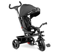 Lionelo Haari 2 in 1 Triciclo bici e passeggino fino a 25kg, Pieghevole, Fronte mamma e fronte strada, Regorabile compatto con Borsa e portabibite, Cinture a 3punti Triciclo per bambini da 1 a 5 anni