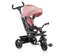 Lionelo Haari 2 in 1 Triciclo bici e passeggino fino a 25kg, Pieghevole, Fronte mamma e fronte strada, Regorabile compatto con Borsa e portabibite, Cinture a 3punti Triciclo per bambini da 1 a 5 anni