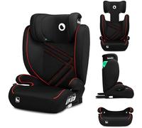 Lionelo Hugo I-size Seggiolino Auto ISOFIX con l'ultima Norma i-Size R129 per bambini Gruppo 2-3 (100-150cm) Poggiatesta a 8 Livelli, Memory Foam, Poggiabraccia, Protezione Laterale, Leggero, Lavabile