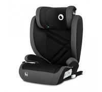 LIONELO Hugo i-Size seggiolino auto per bambini 100-150 cm, nero-grigio