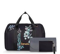 lionelo Ida Mom Bag, Borsa termica per passeggino, 2 tasche interne per bottiglie, per salviette, fasciatoio, borsa per cosmetici, tracolla per il fissaggio al passeggino