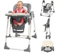 LIONELO Laurice Seggiolone Pappa e Altalena 2 in 1 da 6 a 36 Mesi