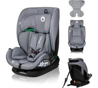 Lionelo Seggiolino Auto 9-36 Kg Isofix / 15M - 12 Anni / 76-150 cm / Gruppo 1-2-3 colore Grigio - Lavander I-Size