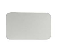 LIONELO Lenzuola con angoli per lettino neonato, Set da 2, 80x42 cm, Cotone di bambù naturale, Traspiranti, Ideali per materasso di lettino, lettino da viaggio/Campeggio o culla, Bianco/Grigio