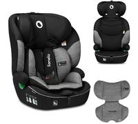 LIONELO LEVI I-SIZE Seggiolino auto per bambini 76-150 cm con l'ultima Norma i-Size R129 Gruppo 1 2 3 Protezione laterale, 10 Livelli di regolazione del poggiatesta, Braccioli, Schienale staccabile