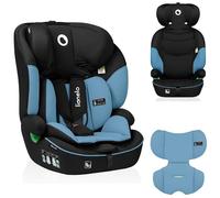 LIONELO LEVI I-SIZE Seggiolino auto per bambini 76-150 cm con l'ultima Norma i-Size R129 Gruppo 1 2 3 Protezione laterale, 10 Livelli di regolazione del poggiatesta, Braccioli, Schienale staccabile