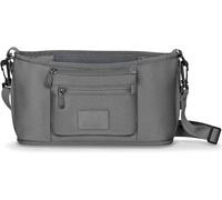 LIONELO Little Cube - Organizer per passeggino, due tasche per bottiglie, montaggio facile e veloce, impermeabile e durevole, borsa a tracolla, fondo rinforzato, borsa per piccoli oggetti