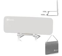lionelo Lora Sponda Letto Portatile e pieghevole per Bambini Altezza 45cm Lunghezza 105cm Regolazione inclinazione fino a 180° Barriera letto con meccanismo di bloccaggio StandSafe impedisce la caduta