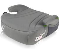 Lionelo Luuk i-Size - seggiolino di rialzo, per bambini da 6 a 12 anni circa, seggiolino sicuro con imbottitura in schiuma EPE, bracciolo, rivestimento sfoderabile, grigio