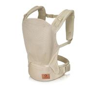 LIONELO Marsupio Ergonomico Neonato Margareet Air da 4 Mesi a 20 kg, 3 Posizioni Materiale Traspirante Cappuccio staccabile Doppia Protezione Marsupio per Bambini