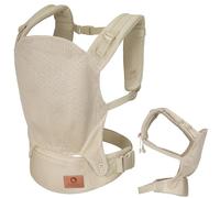 LIONELO Marsupio Ergonomico Neonato Margareet Air da 4 Mesi a 20 kg, 3 Posizioni Materiale Traspirante Cappuccio staccabile Doppia Protezione Marsupio per Bambini