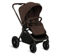 LIONELO Mika Plus, passeggino e Buggy, da 6 mesi a 22 kg, ruote per tutti i terreni con sospensioni, parasole XXL UPF50+, schienale regolabile e poggiapiedi, impermeabile, leggero, pieghevole, marrone