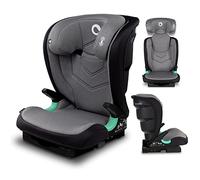 LIONELO Neal seggiolino auto 15-36 kg Isofix i-Size regolazione dello schienale a 3 livelli protezione laterale regolazione altezza del poggiatesta ventilazione (Grigio)