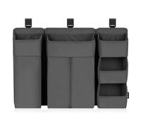 lionelo Organizer per Letto Bambini Sidepocket Large, Organizer Appendibile per Lettino, Fasciatoio, Pannolini, Salviette, Cameretta, 58x11x58 cm